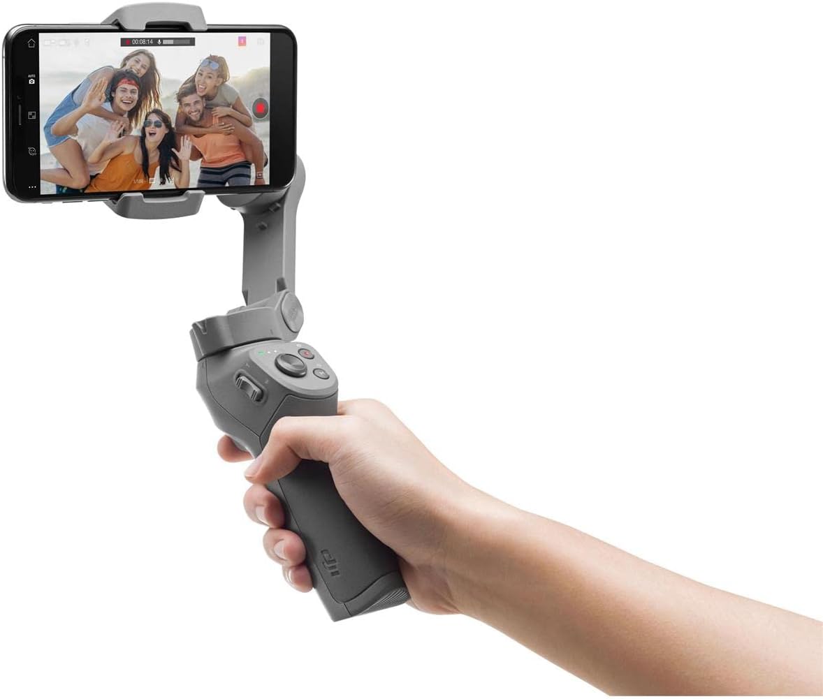 DJI Osmo Mobile 3 Combo - 3-Axis Smartphone Gimbal Handheld Stabilizer Vlog Youtuber Live Video for iPhone Android