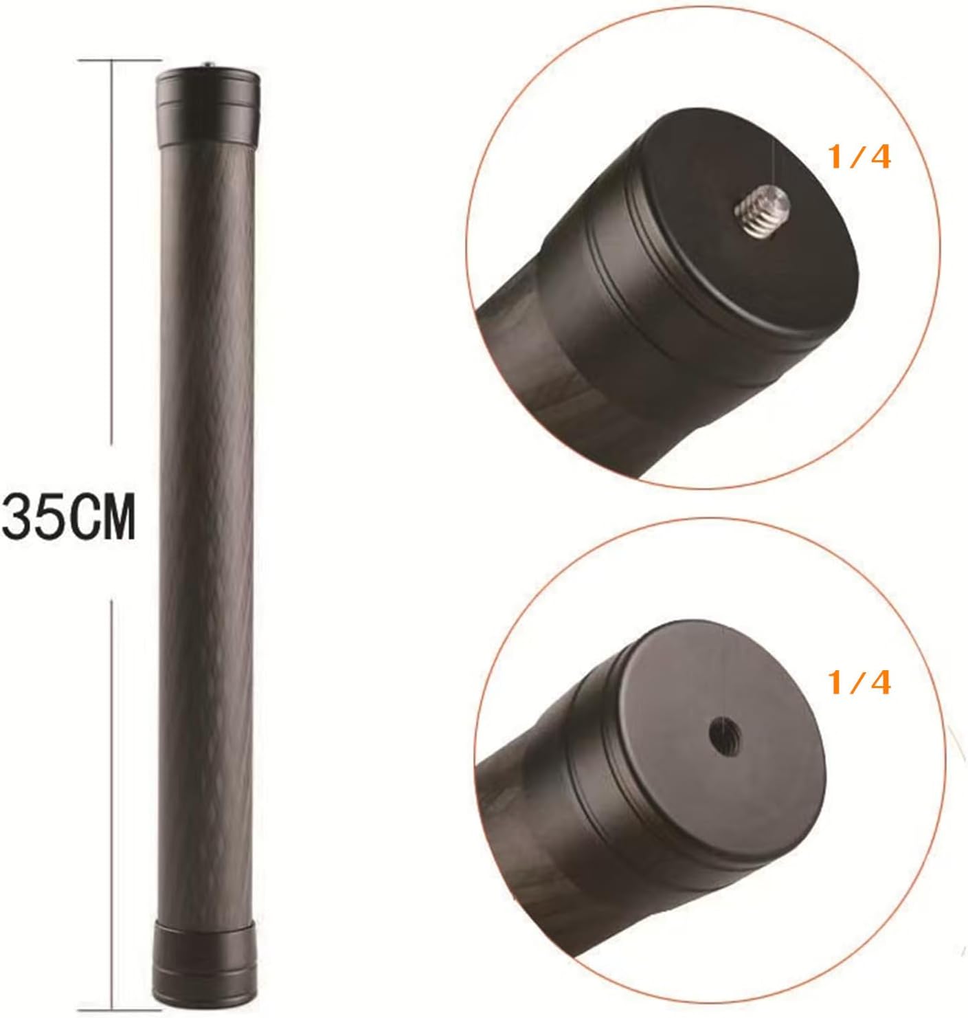 Camera stabilizer Vertical Shooting Low Angle Extension Rod Tripod 1/4 Handheld Extension Extension Accessories for DJI Ronin-s/sc/rsc2/rs2/rs3/rs4 moza-air air2 aircoss2 feiyu scorp