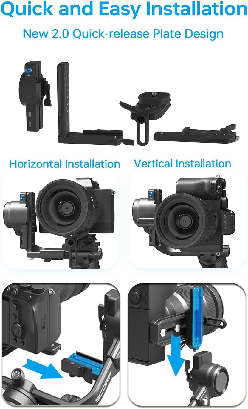 FeiyuTech SCORP 2 Camera Gimbal with Focus Motor Module