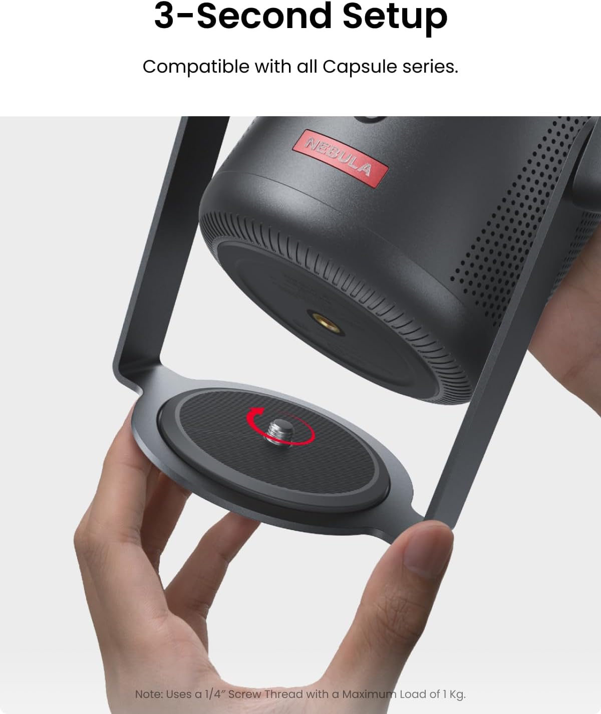 Nebula Capsule 3 With Nebula Capsule Gimbal Stand