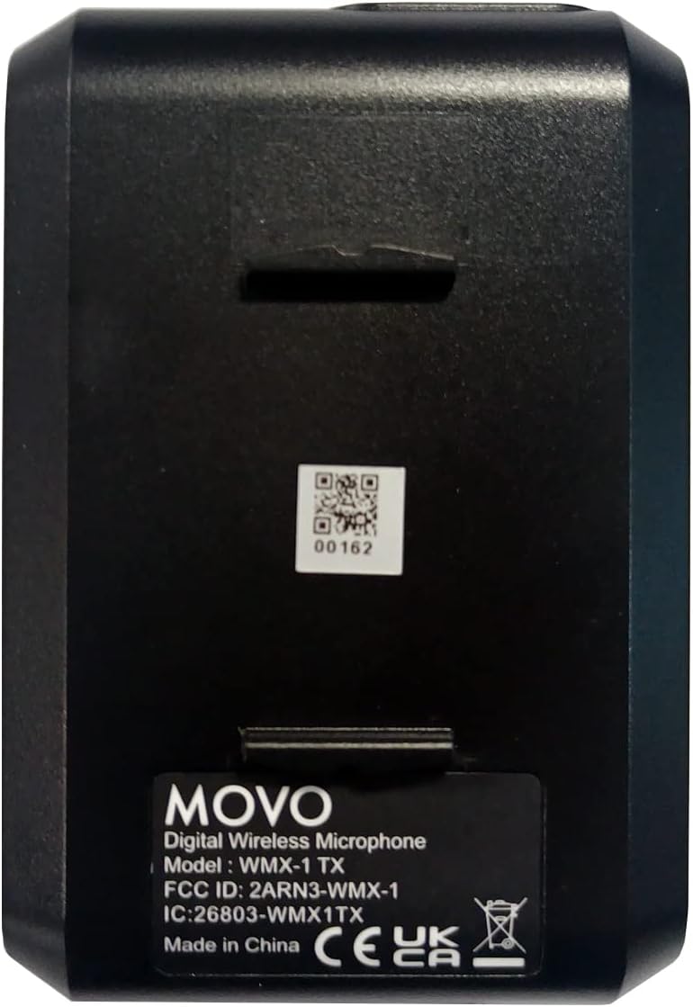 Movo Edge-DI-Duo Wireless Lavalier for iPhone - Perfect Compact Lav Mic for Smartphone Gimbal Stabilizer - Great for Vlogging, Filming, Teachers, and More - Compatible with DJI Osmo OM 4, 5