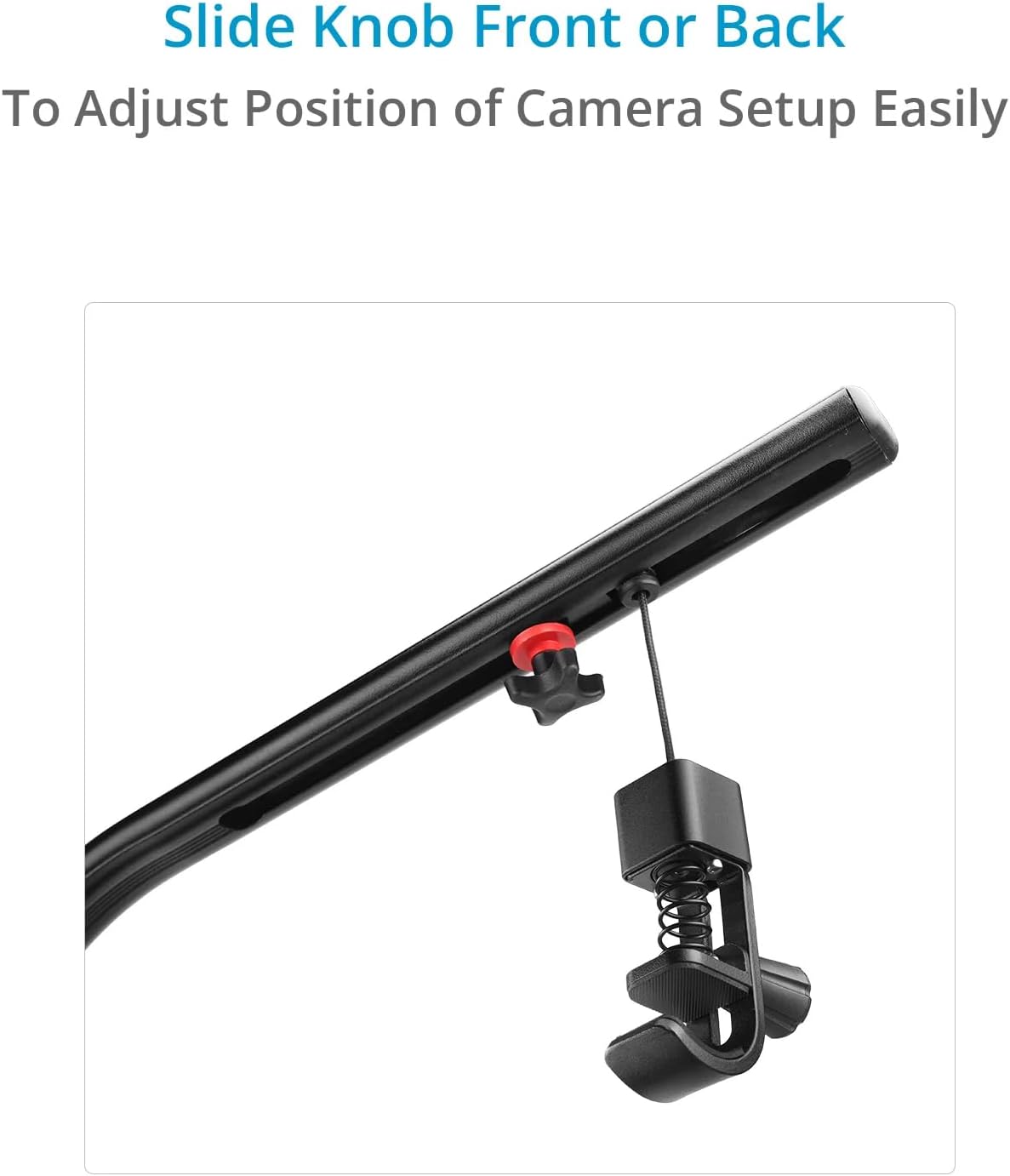 FLYCAM Flowline Starter for Camera & Gimbals. Support Bar with 180° Rotation. Payload up to 7.5 kg / 16 lb. Minimum Weight Required- 3kg/6lb (B-FLCM-FLN-01)