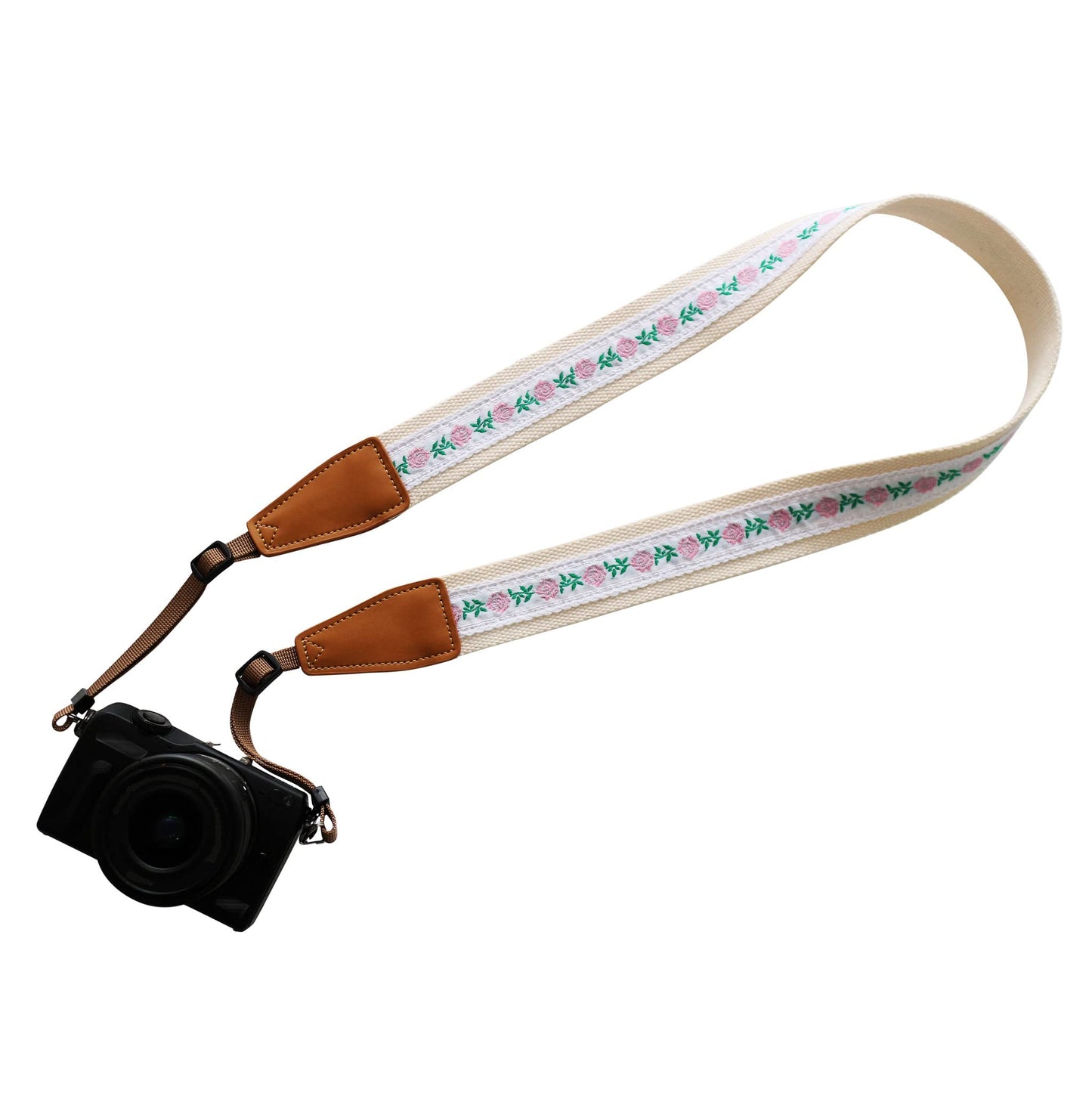 Original Design Personalized Adjustable Camera Strap Super Colorful & Cute Pompom Tassel, Fit for Canon Nikon Sony Olympus Interchangeable Lens Digital Camera/DSLR etc.
