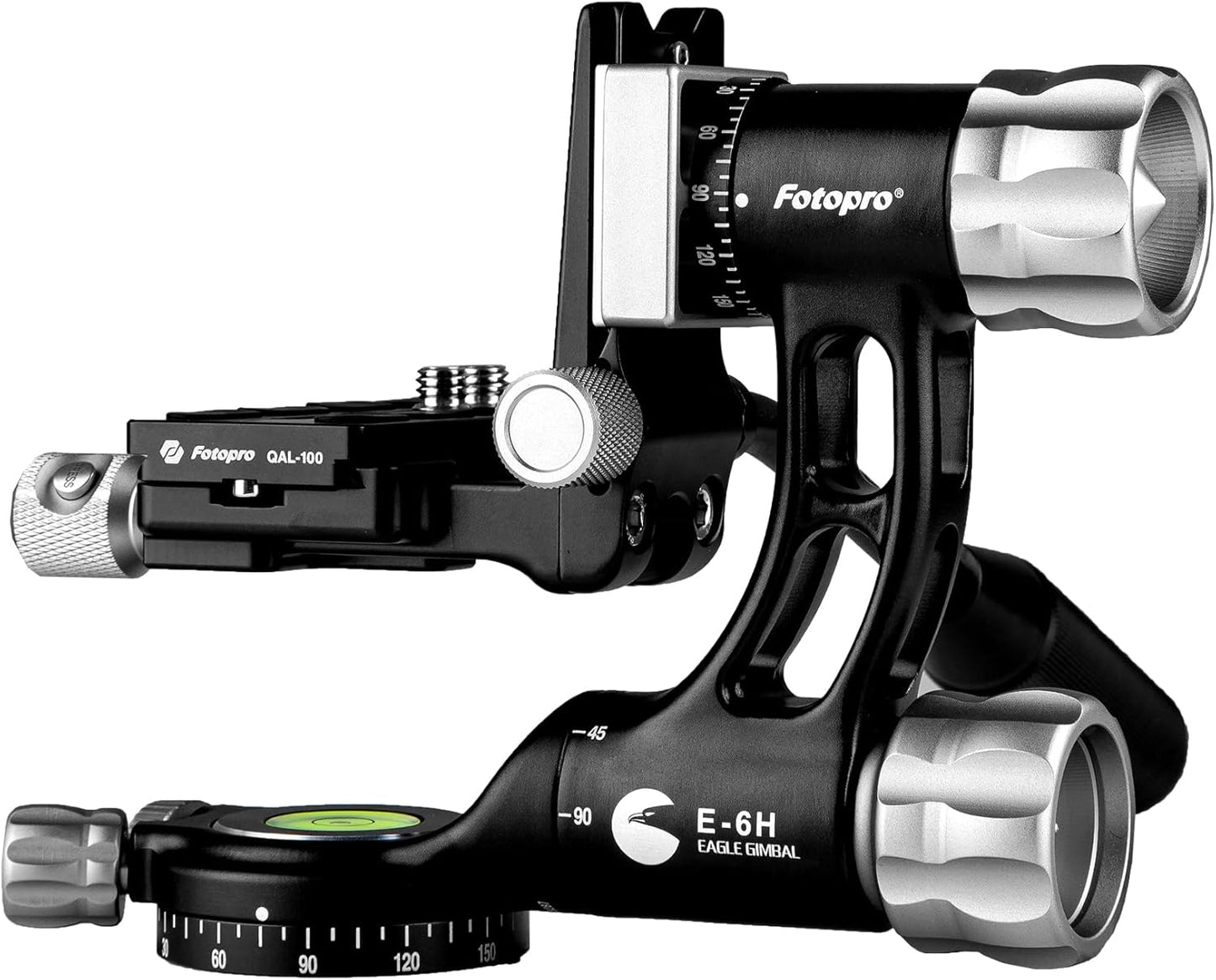 Fotopro E-6H Gimbal Head,Professional Tripod Head, Large Lens Head,Wildlife Photography Head, Sports Photography Head, Astrophotography Head