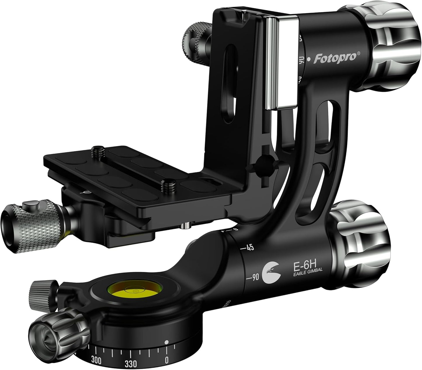 Fotopro E-6H Gimbal Head,Professional Tripod Head, Large Lens Head,Wildlife Photography Head, Sports Photography Head, Astrophotography Head