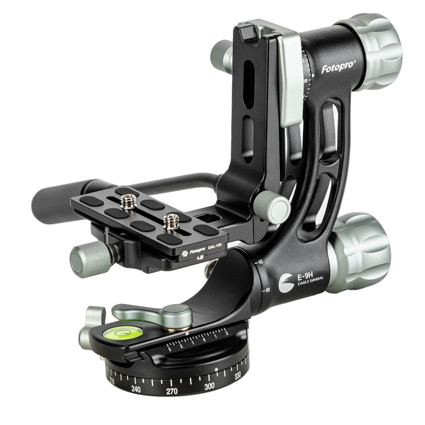 Fotopro E-6H Gimbal Head,Professional Tripod Head, Large Lens Head,Wildlife Photography Head, Sports Photography Head, Astrophotography Head