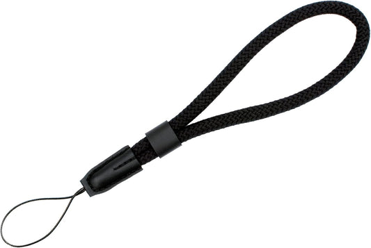VKO Soft Wrist Strap - Rope Hand Strap for Point-and-Shoot, Mirrorless, Small Cameras - Black