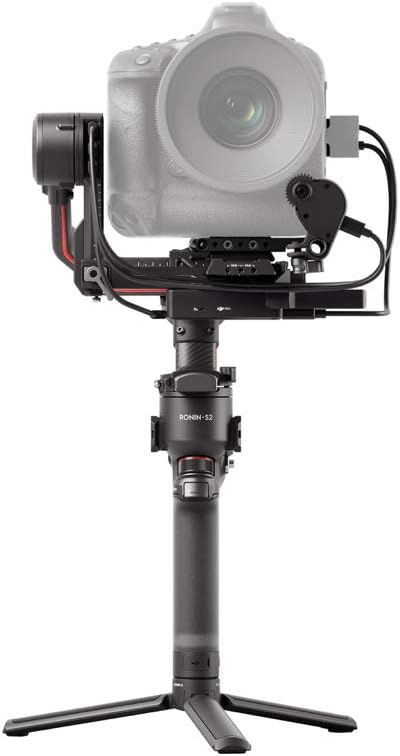 DJI RS 2 Full-Color LCD Touchscreen Gimbal Stabilizer with Cinematic Sharpness, Titan Stabilization Algorithm, Carbon Fiber Axis Arm, and Built-in Front Dial (Renewed)
