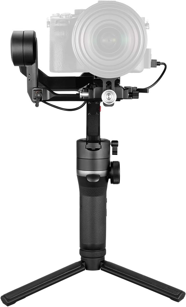 Zhiyun Weebill S [Official] 3-Axis Gimbal Stabilizer for Mirrorless and DSLR Cameras, Intelligent Tracking, Dynamic Stability, Available for Canon/Sony/Panasonic/Nikon/Fujifilm