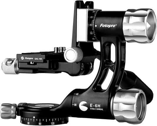 Fotopro E-6H Gimbal Head,Gimbal Head, Large Lens Head,Wildlife Photography Head, Sports Photography Head, Astrophotography Head