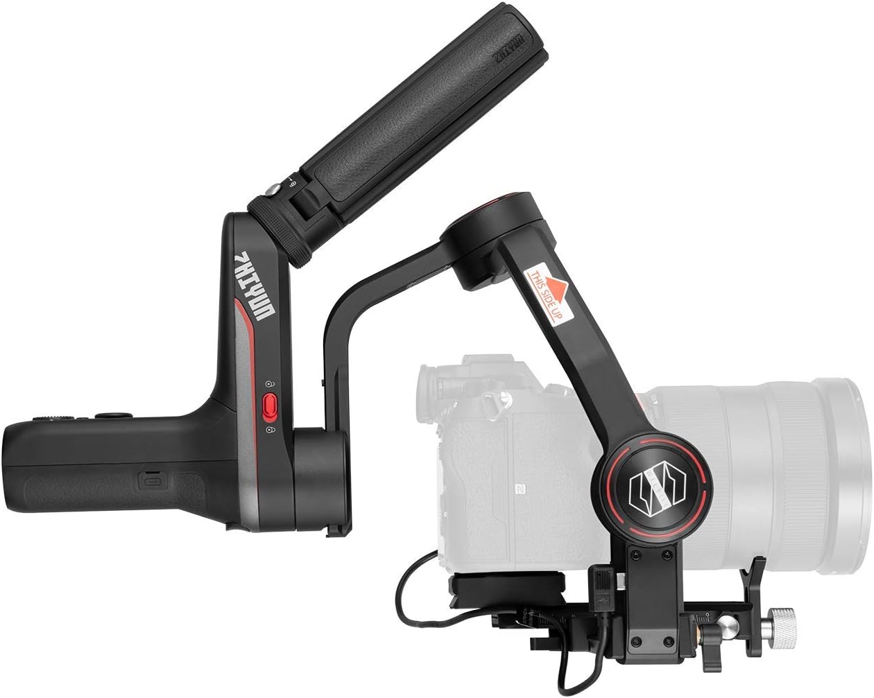 Zhiyun Weebill S [Official] 3-Axis Gimbal Stabilizer for Mirrorless and DSLR Cameras, Intelligent Tracking, Dynamic Stability, Available for Canon/Sony/Panasonic/Nikon/Fujifilm
